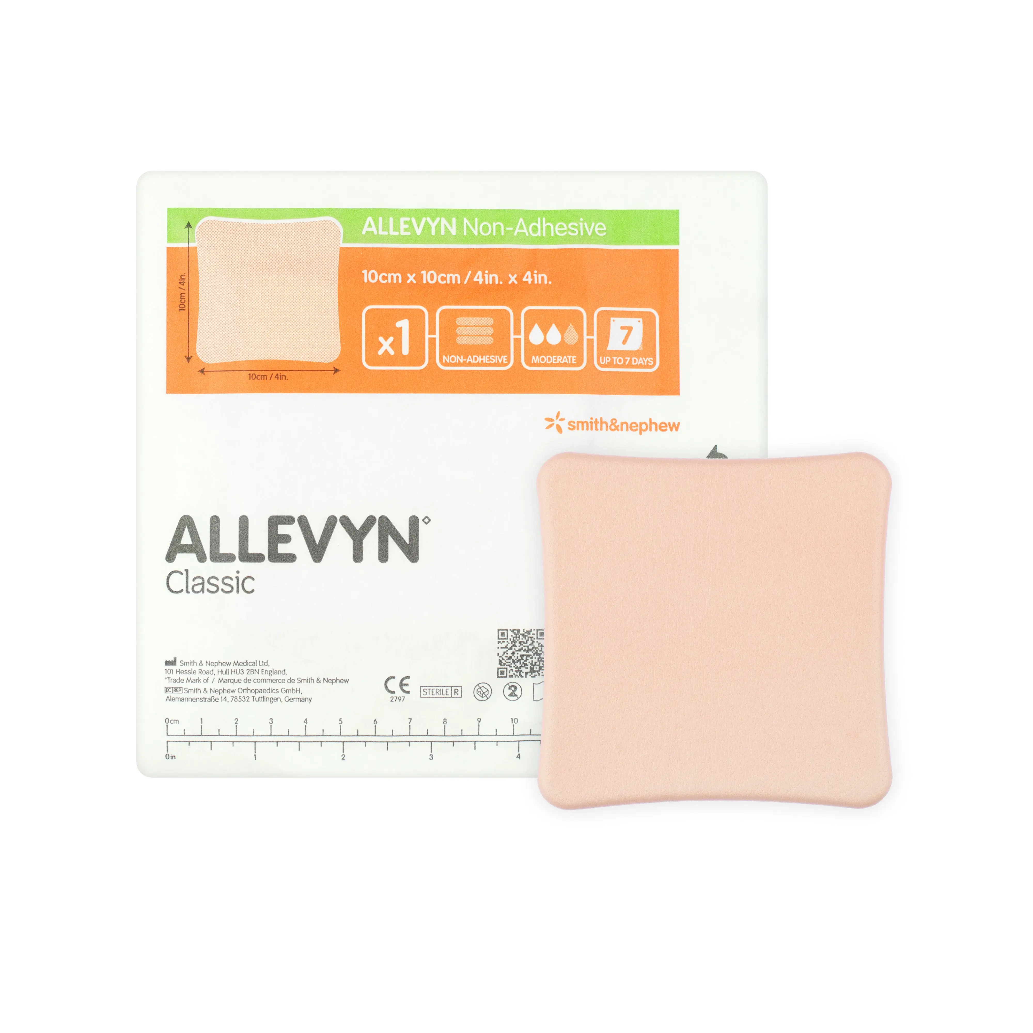 Allevyn Non-Adhesive Dressing (Multiple Sizes) (x1 or 10)