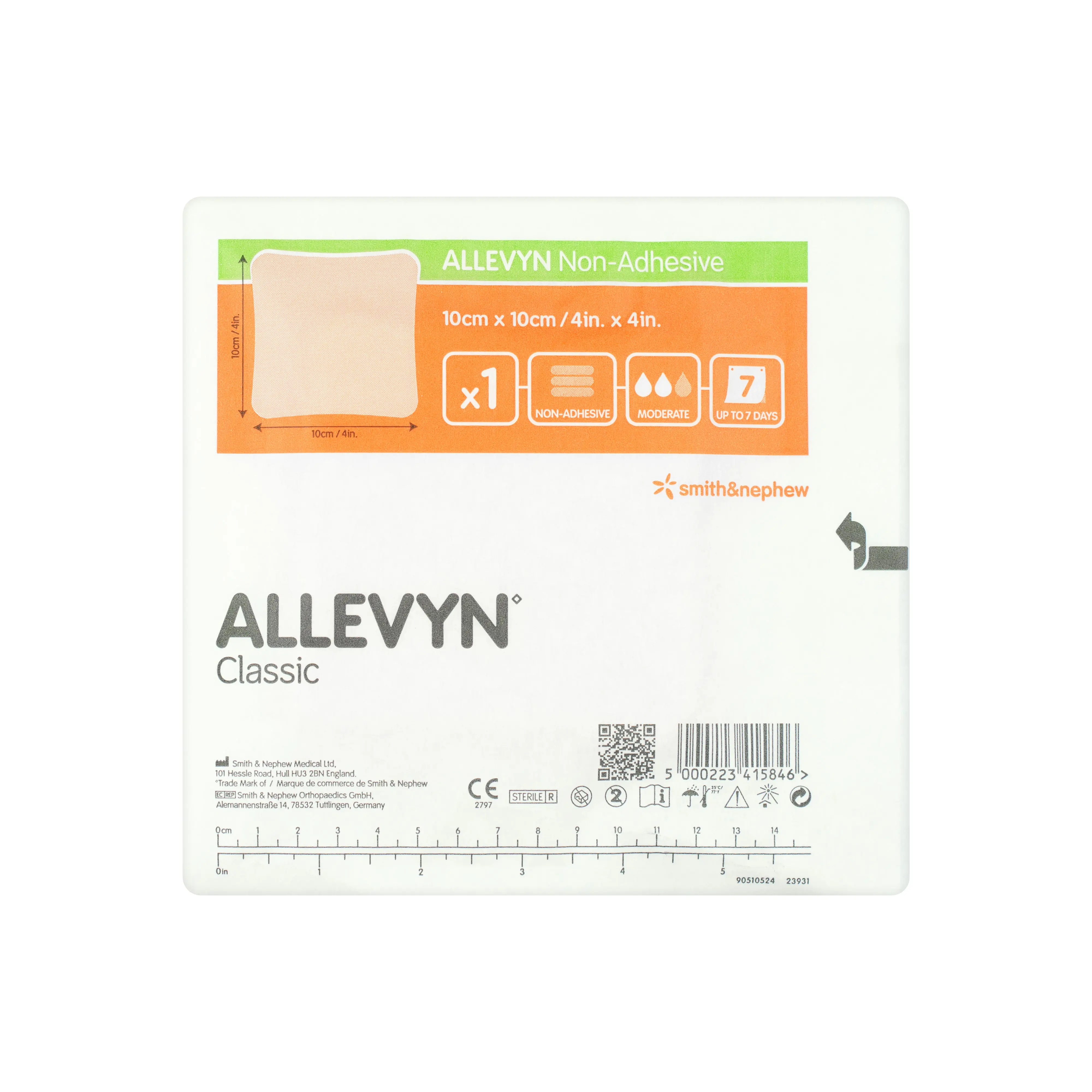 Allevyn Non-Adhesive Dressing (Multiple Sizes) (x1 or 10) - Image 3