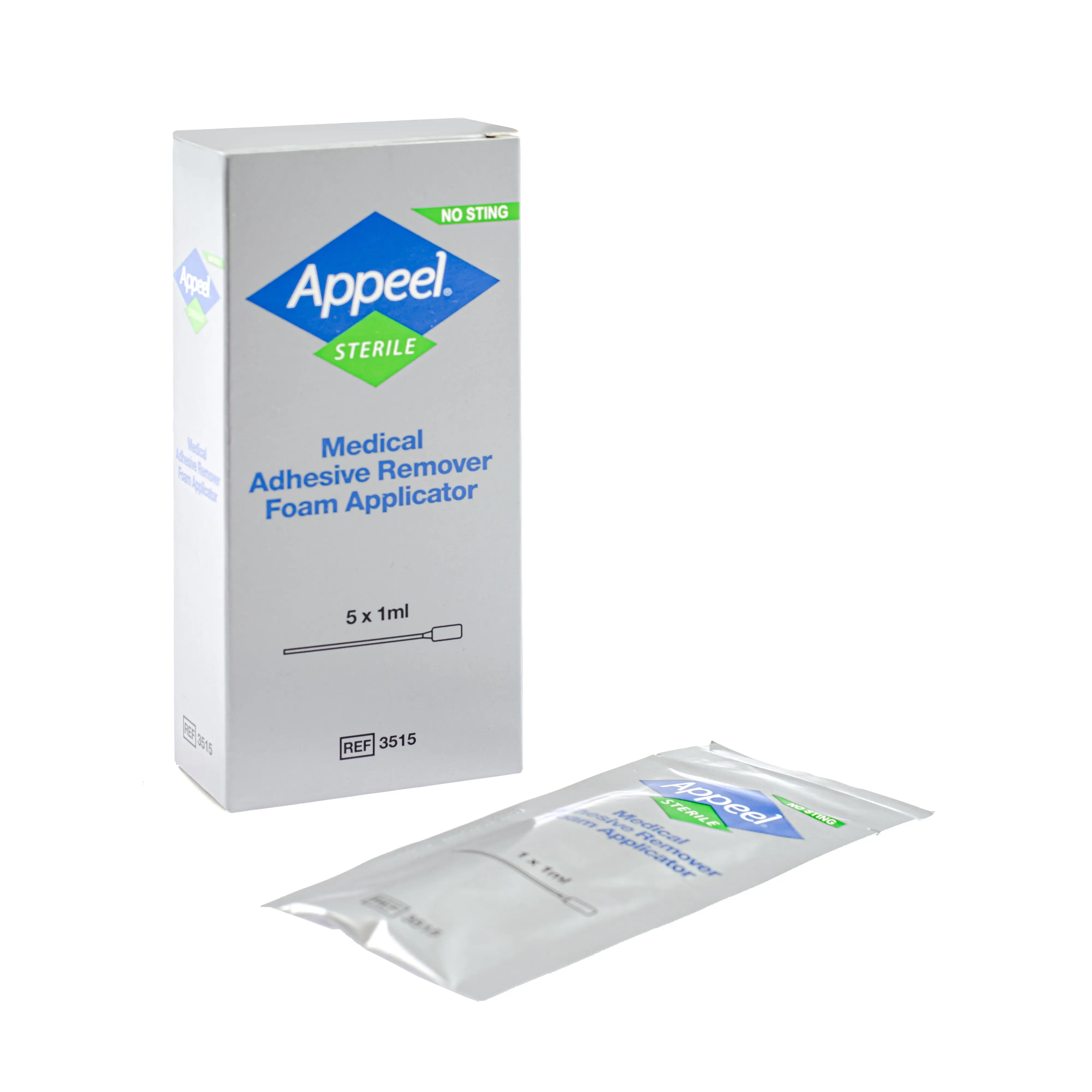 Appeel Sterile Medical Adhesive Remover Foam Applicator (x5)