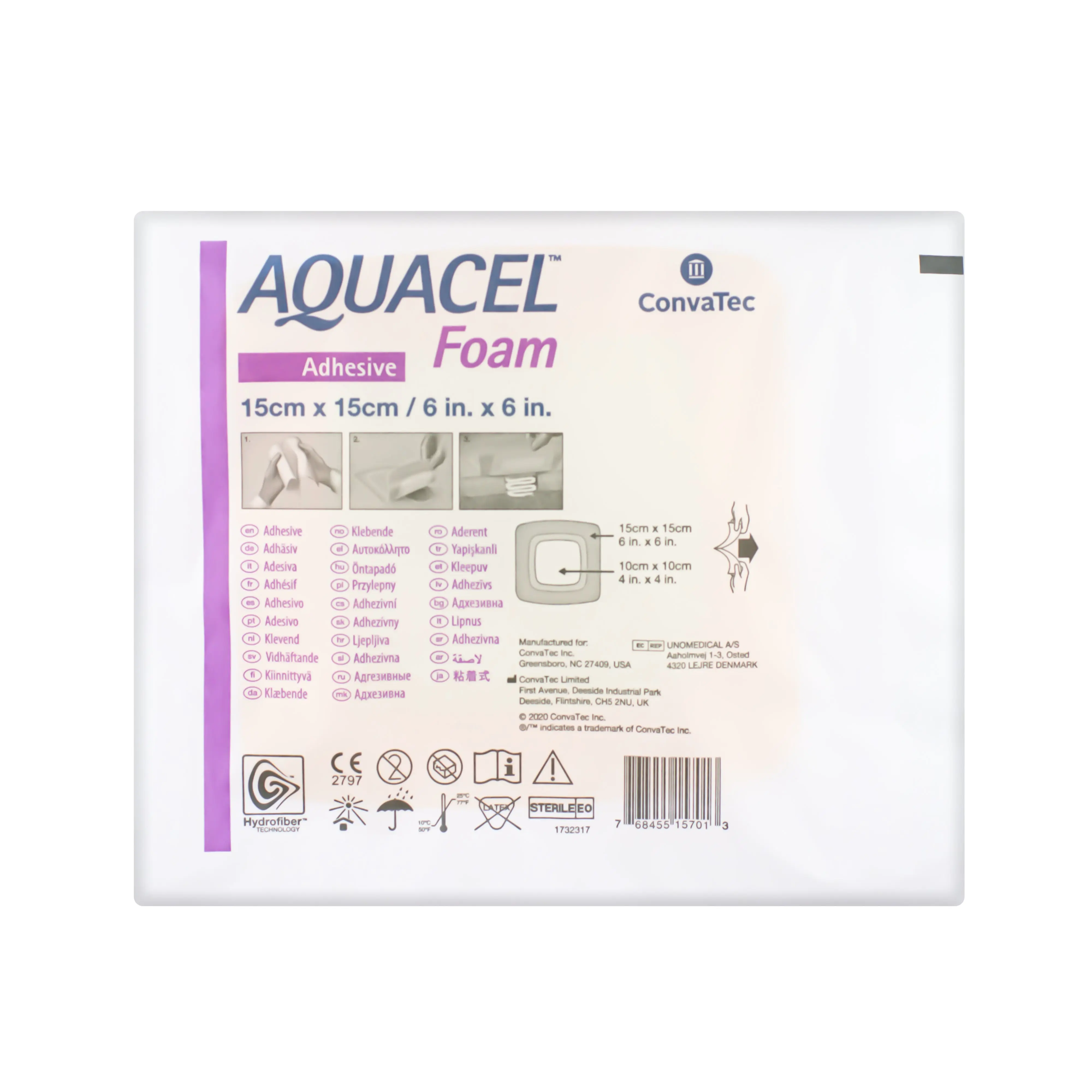 Aquacel Foam Adhesive Dressing (Multiple Sizes) (x1, 5 or 10) - Image 6