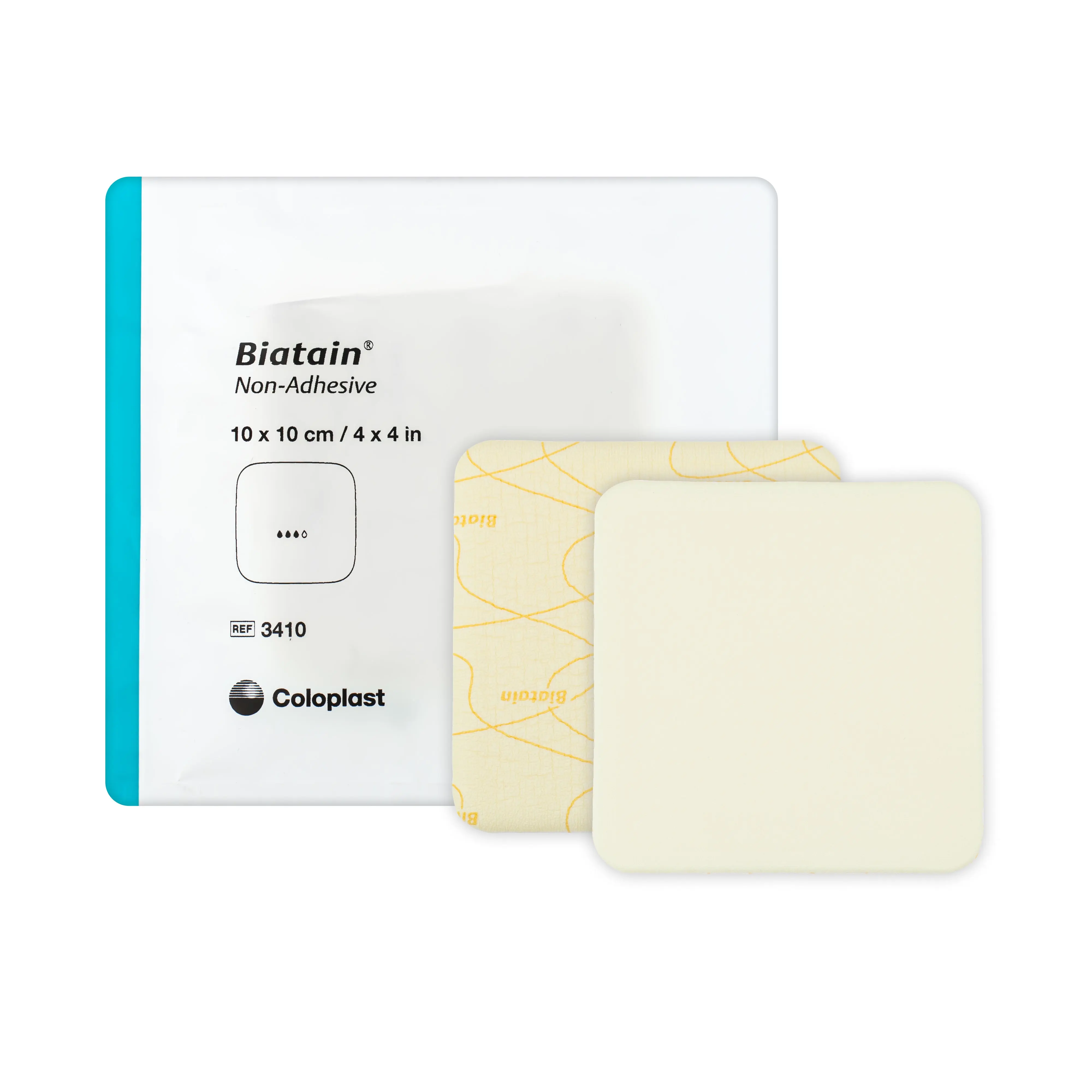 Biatain Non-Adhesive Dressing - Polyurethane Foam Dressing (Multiple Sizes) (x1, 5 or 10) - Image 2