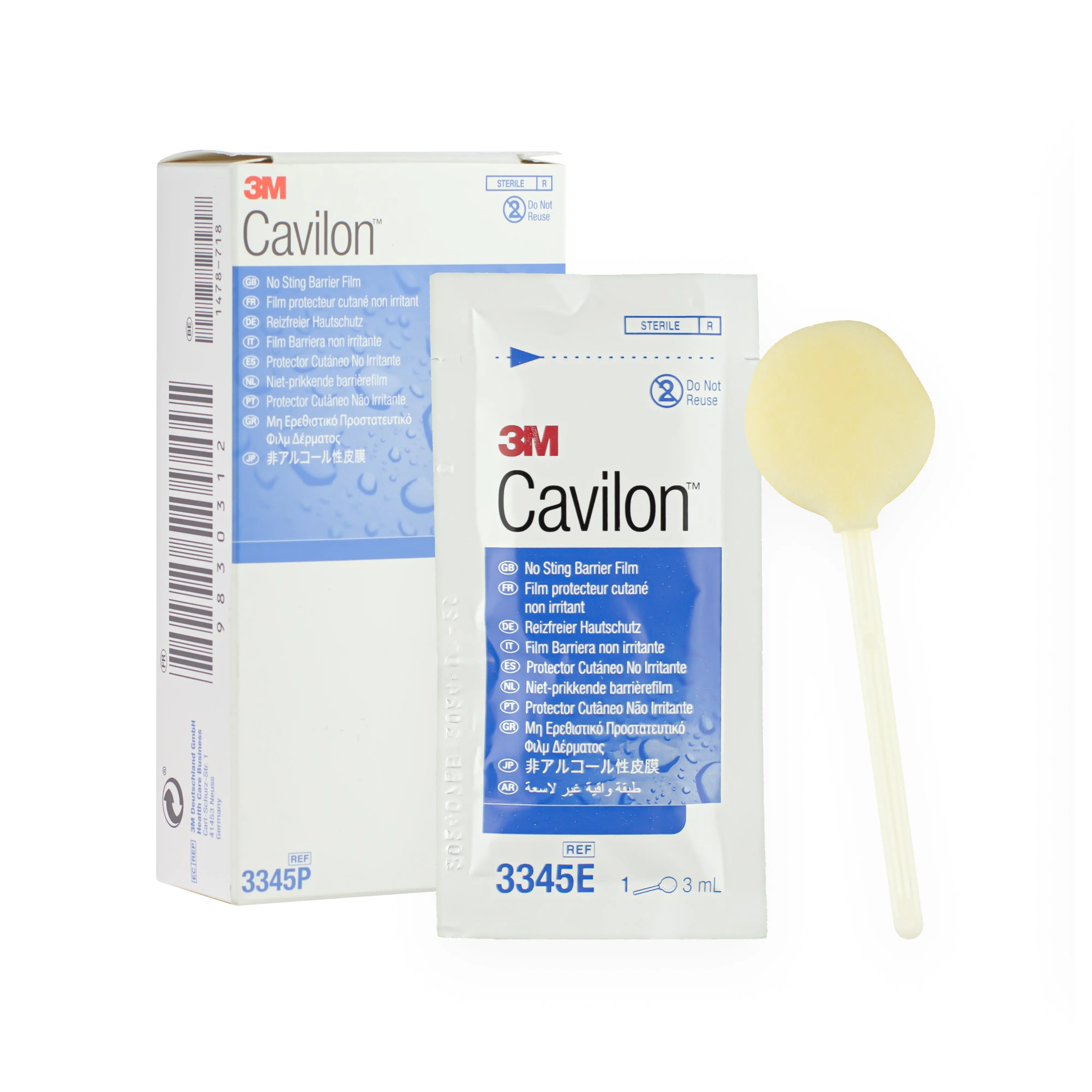 Cavilon No-Sting Barrier Film Foam Applicator (1ml or 3ml) (x5)