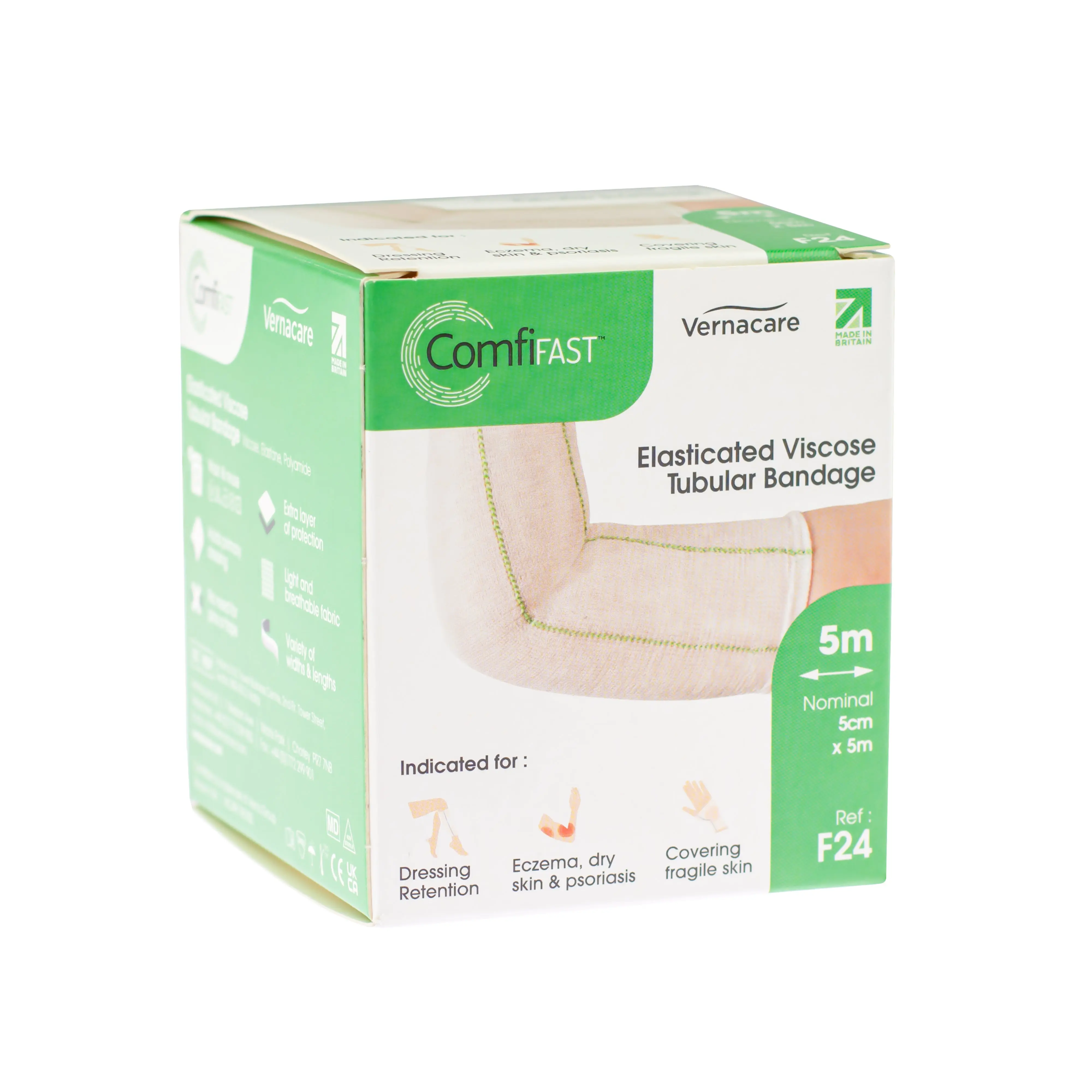 ComfiFAST One Way Stretch Tubular Bandage (5cm Wide) (x1) - Image 3