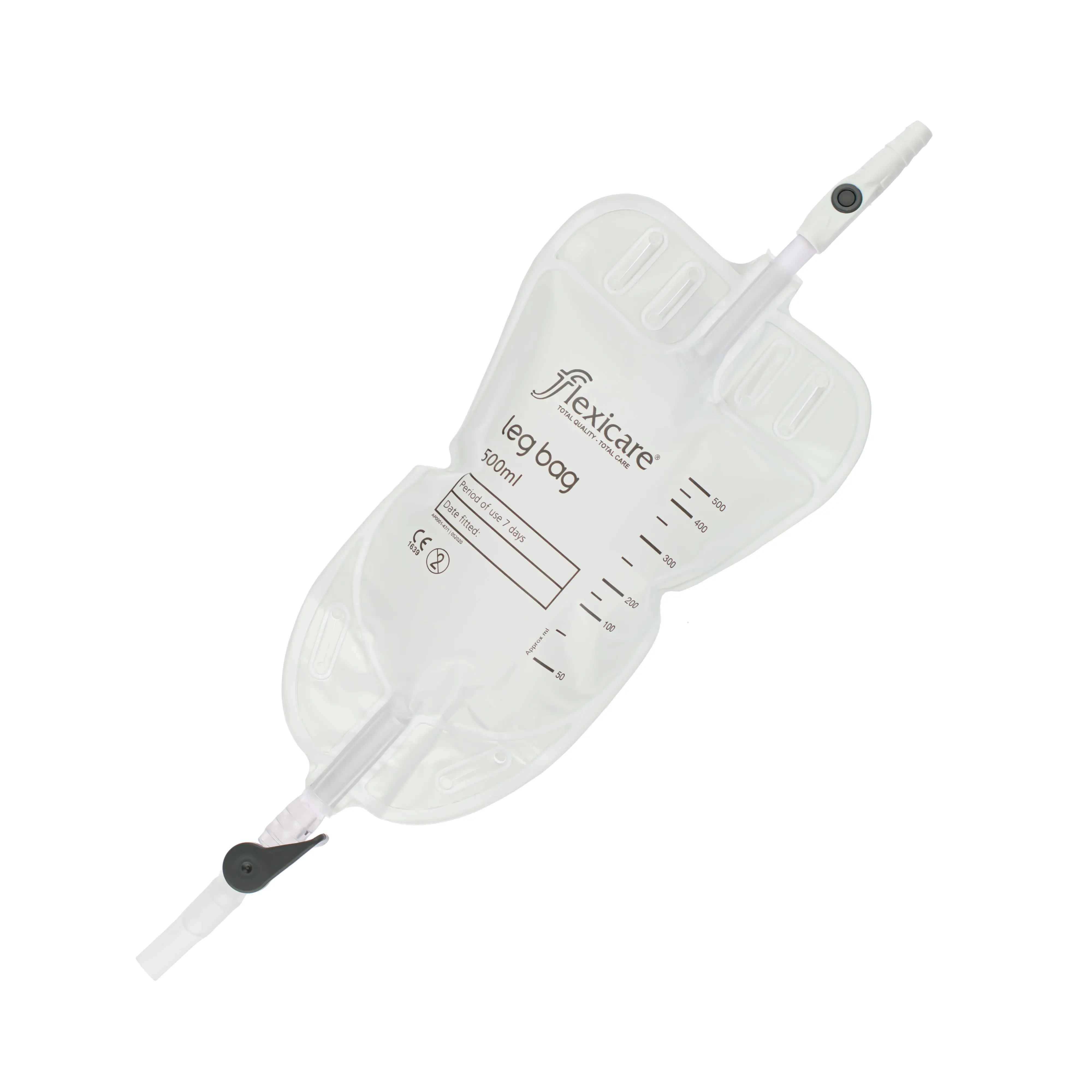 Flexicare Flocked Leg Bags (x10)