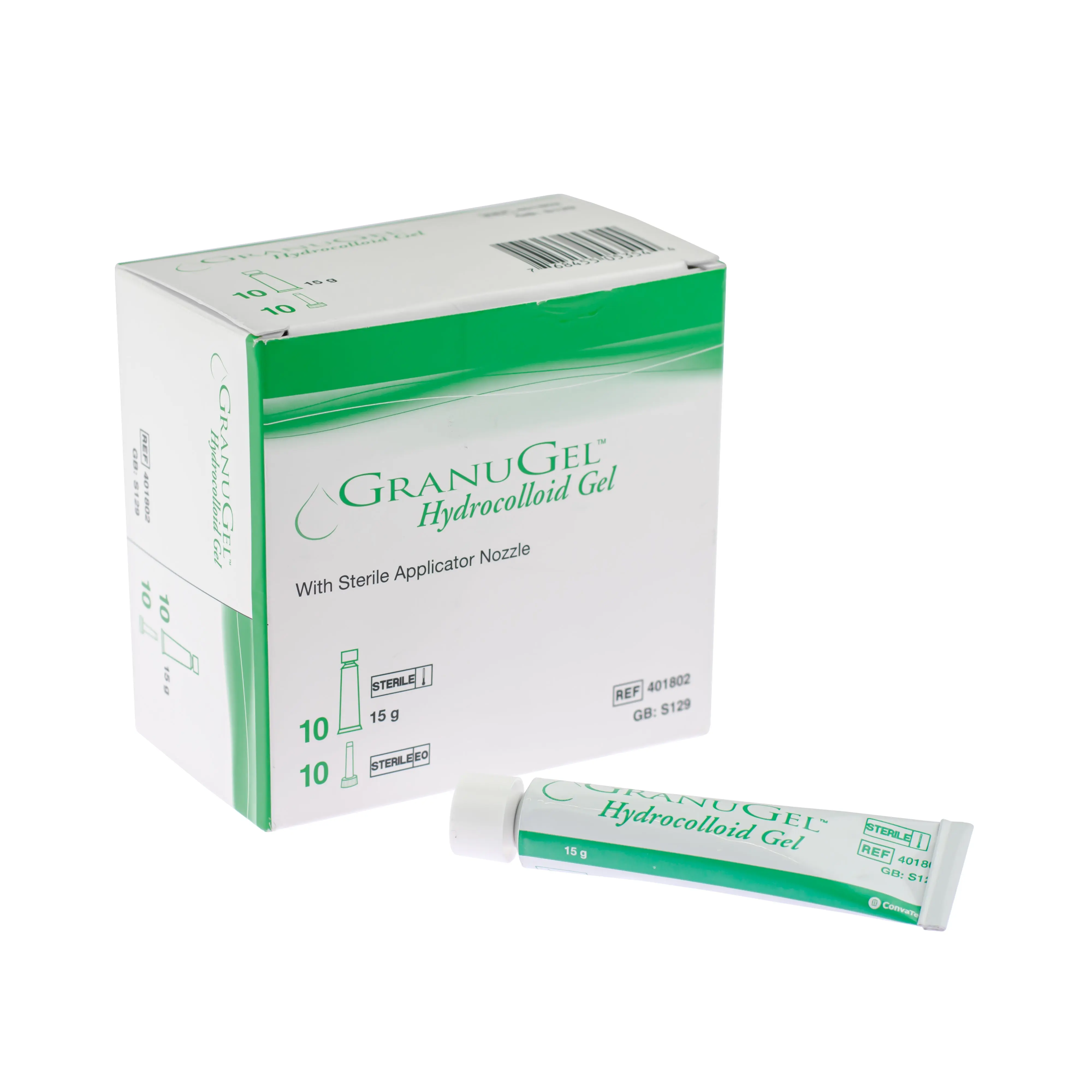 GranuGEL Hydrocolloid Gel - Hydrogel Moist Wound Healing (15g) (x1 or 10)