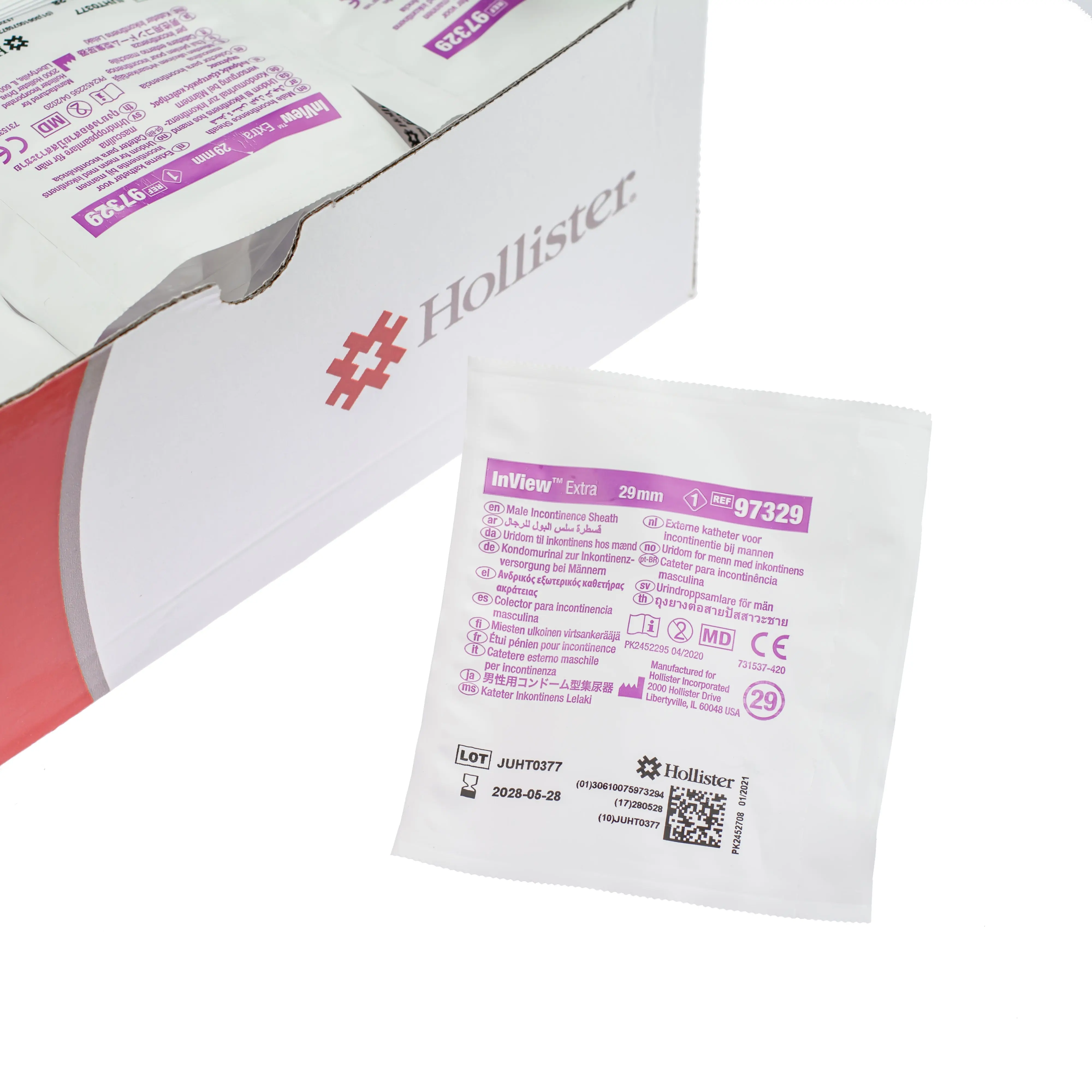 Hollister InView Sheath - Self Adhesive External Catheter (x30) - Image 3