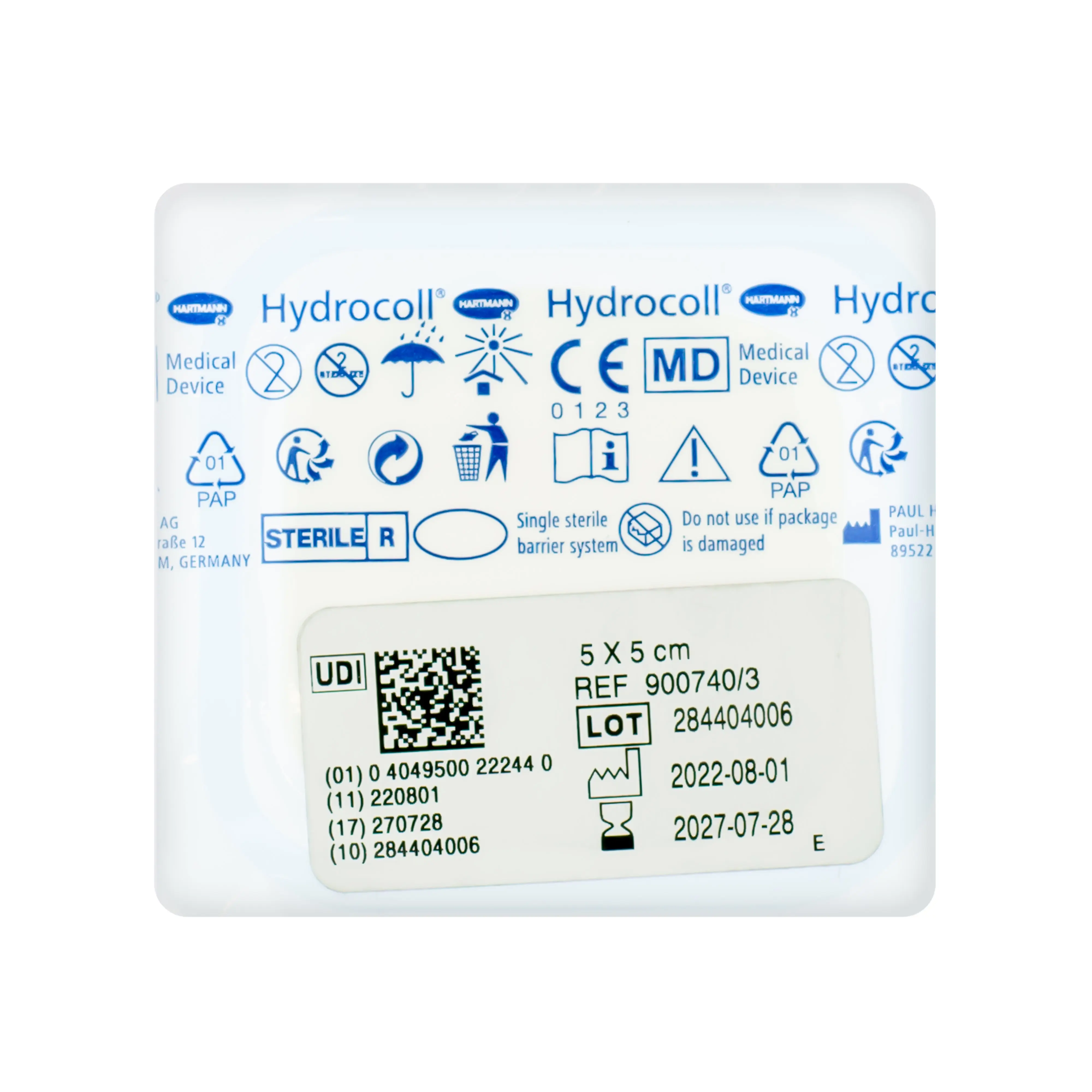 Hydrocoll Border Dressing - Self-Adherent Absorbent Hydrocolloid (Multiple Sizes) (x1 or 10) - Image 3