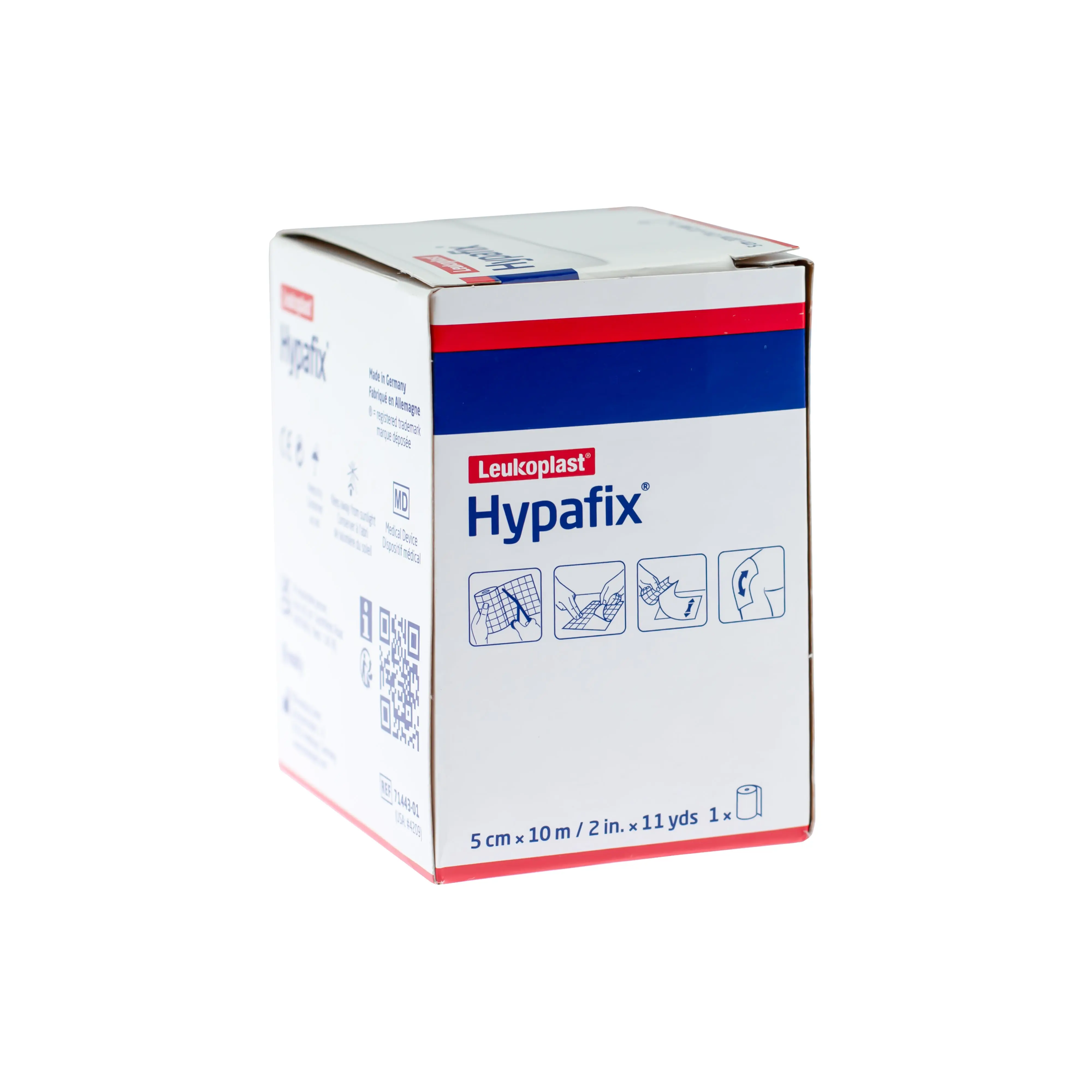 Hypafix Dressing Retentoin Tape - Hypoallergenic (5cm x 10m) (x1) - Image 3