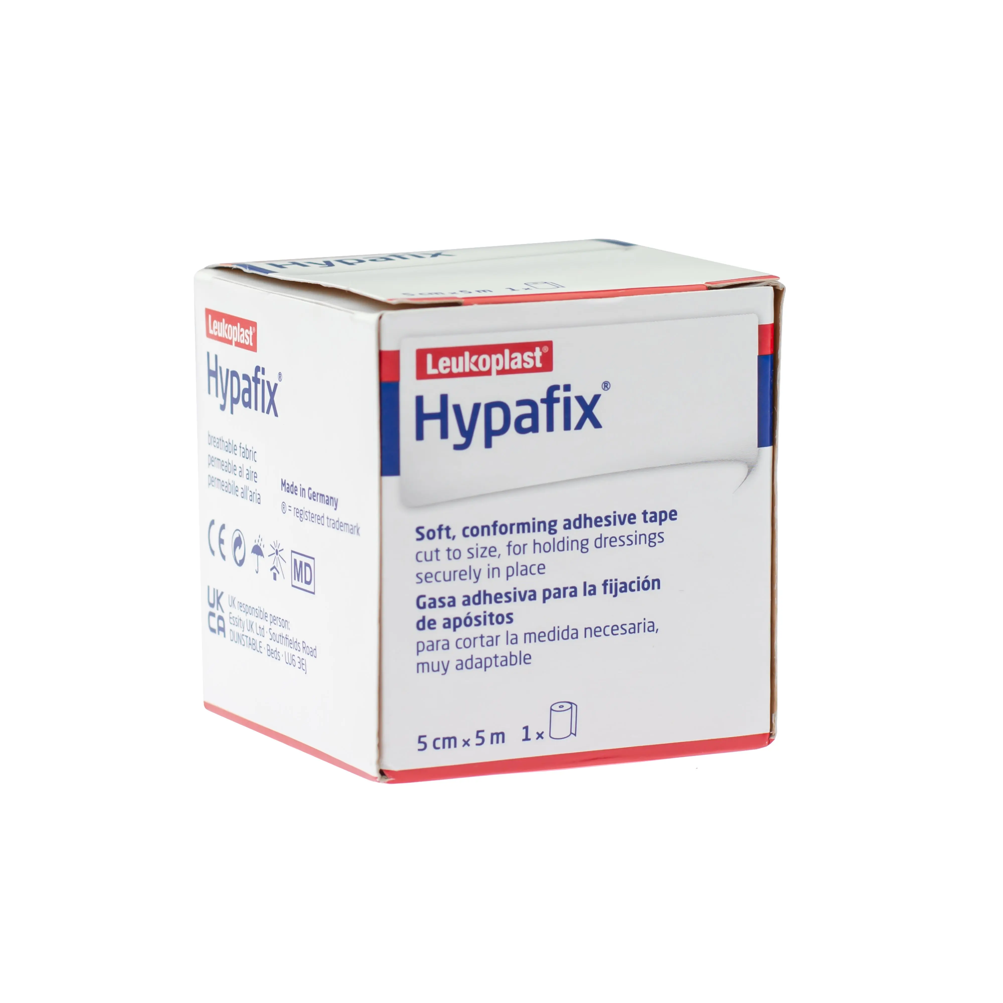 Hypafix Dressing Retentoin Tape - Hypoallergenic (5cm x 5m) (x1) - Image 3
