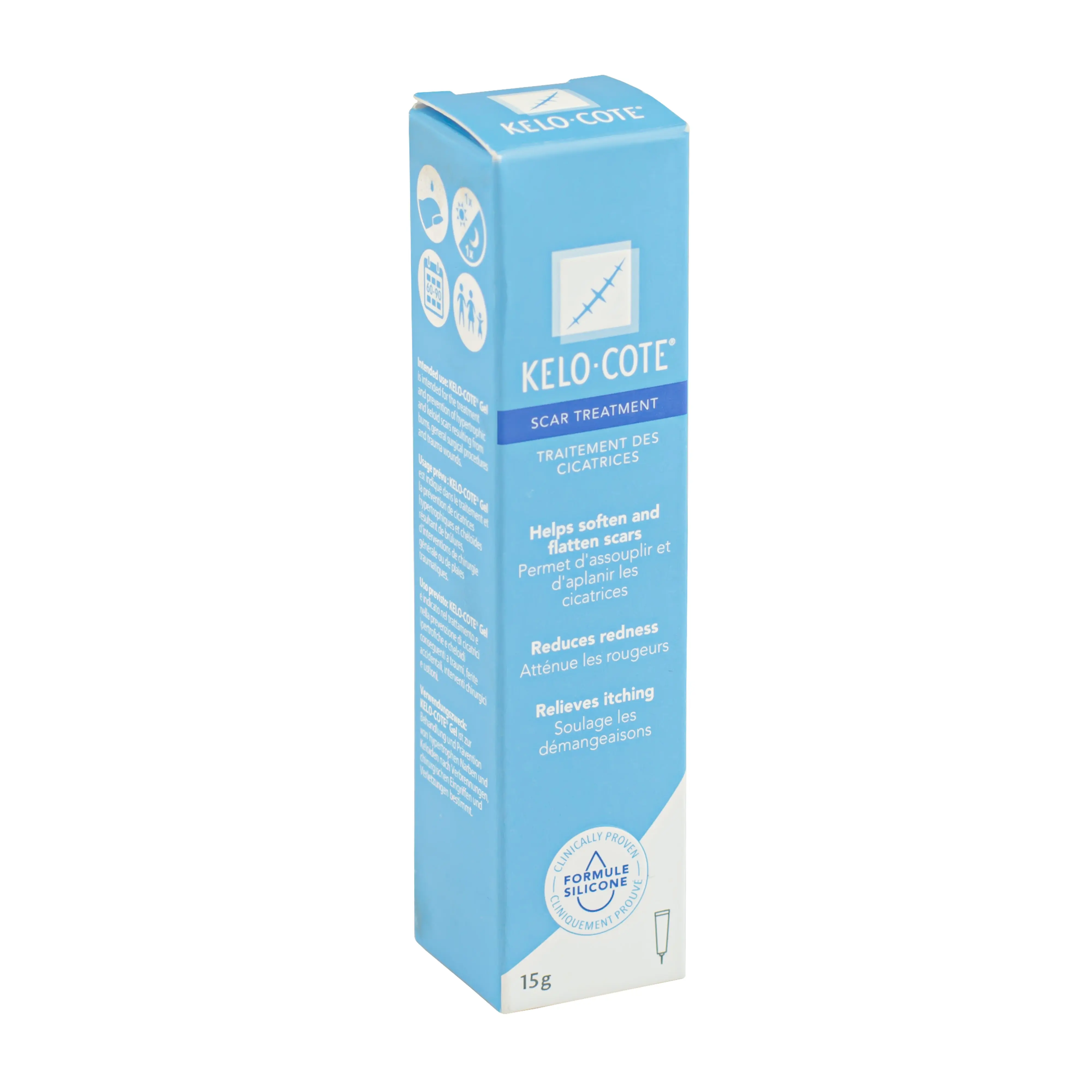 Kelo-Cote Scar Treatment Gel Tube - Silicone Formula (15g or 60g) (x1) - Image 5