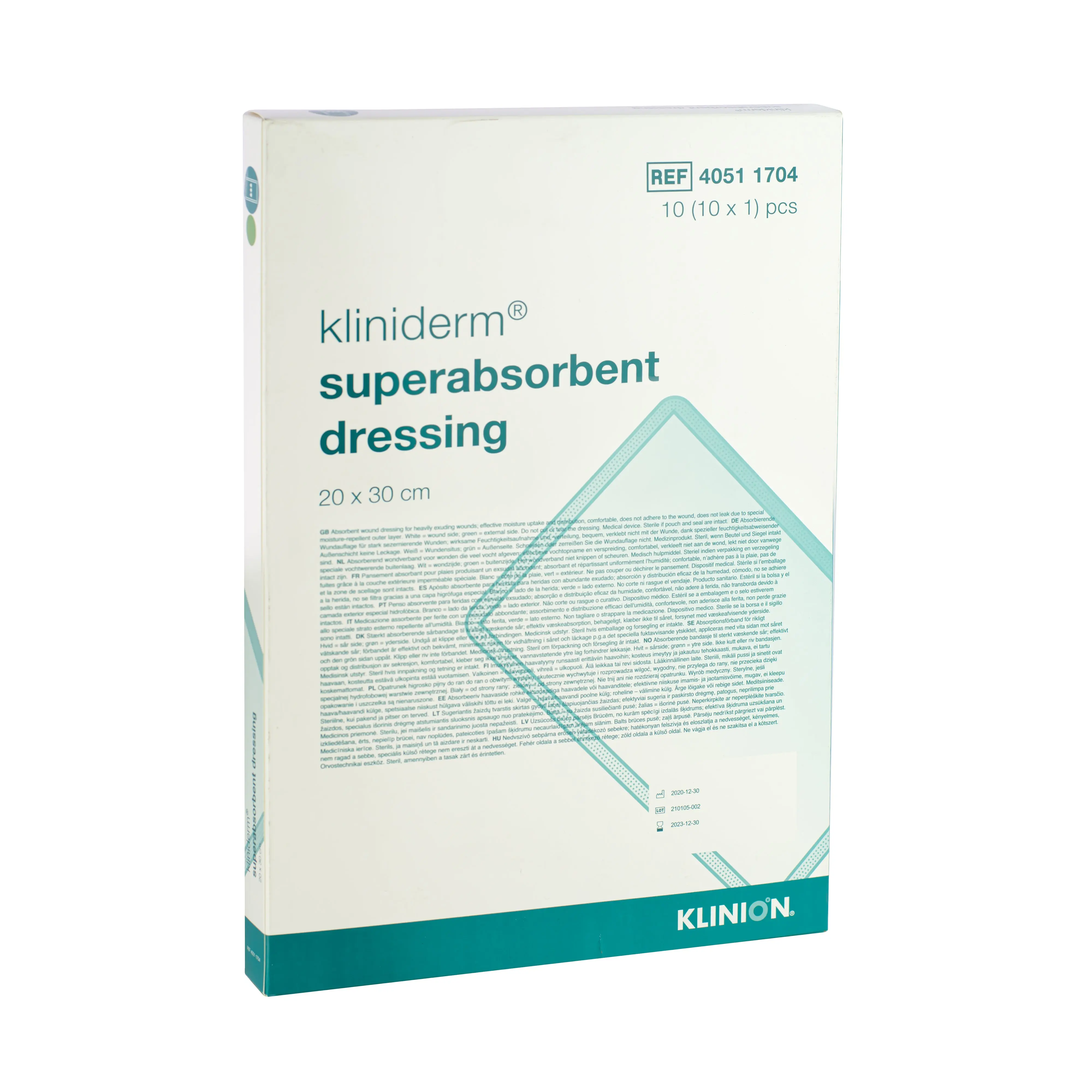 Kliniderm Superabsorbent Dressing - Four Layer Dressing Pad (Multiple Sizes) (x1, 10 or 15) - Image 5