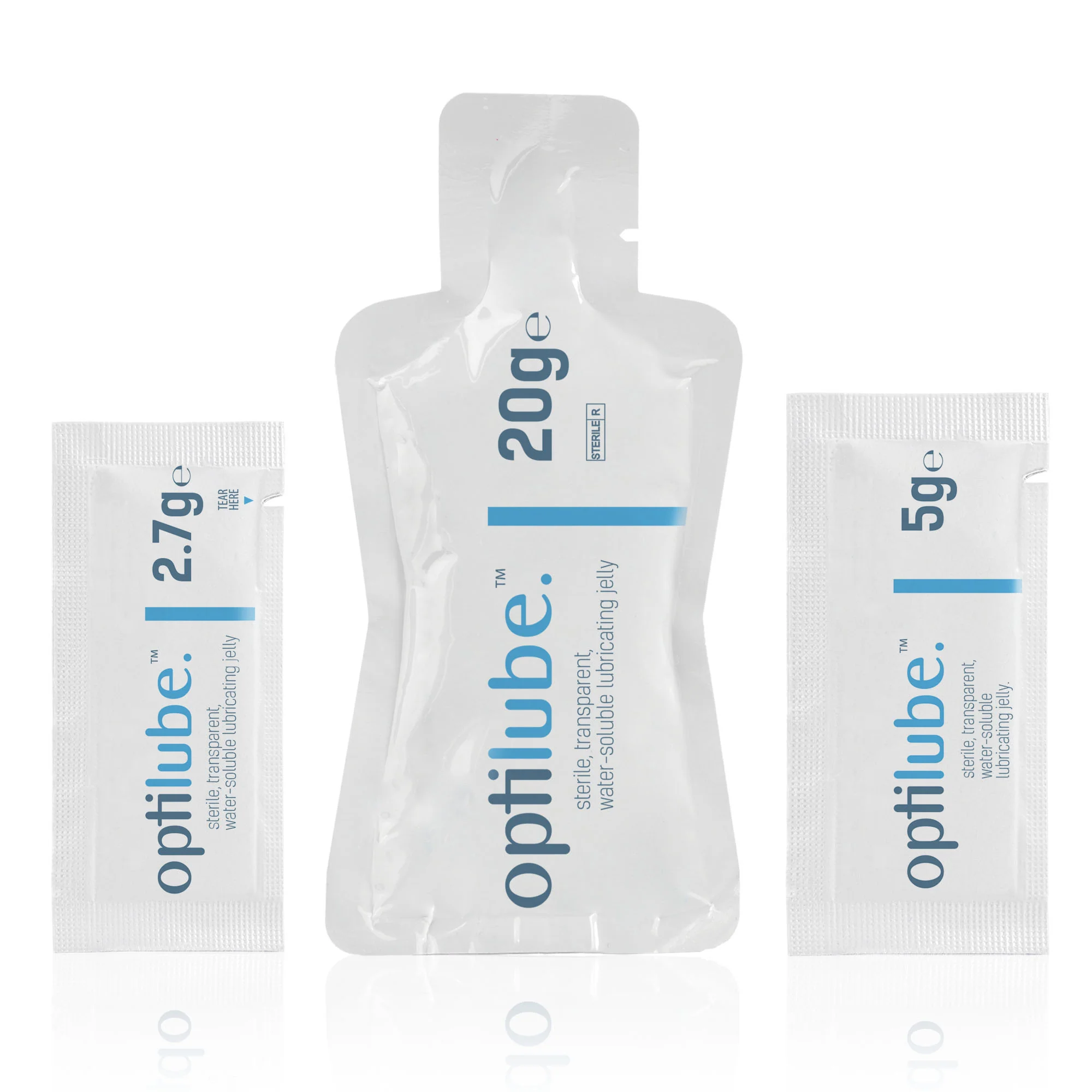 OptiLube Sterile Lubricant Gel Sachets (20g) (x20) - Image 4