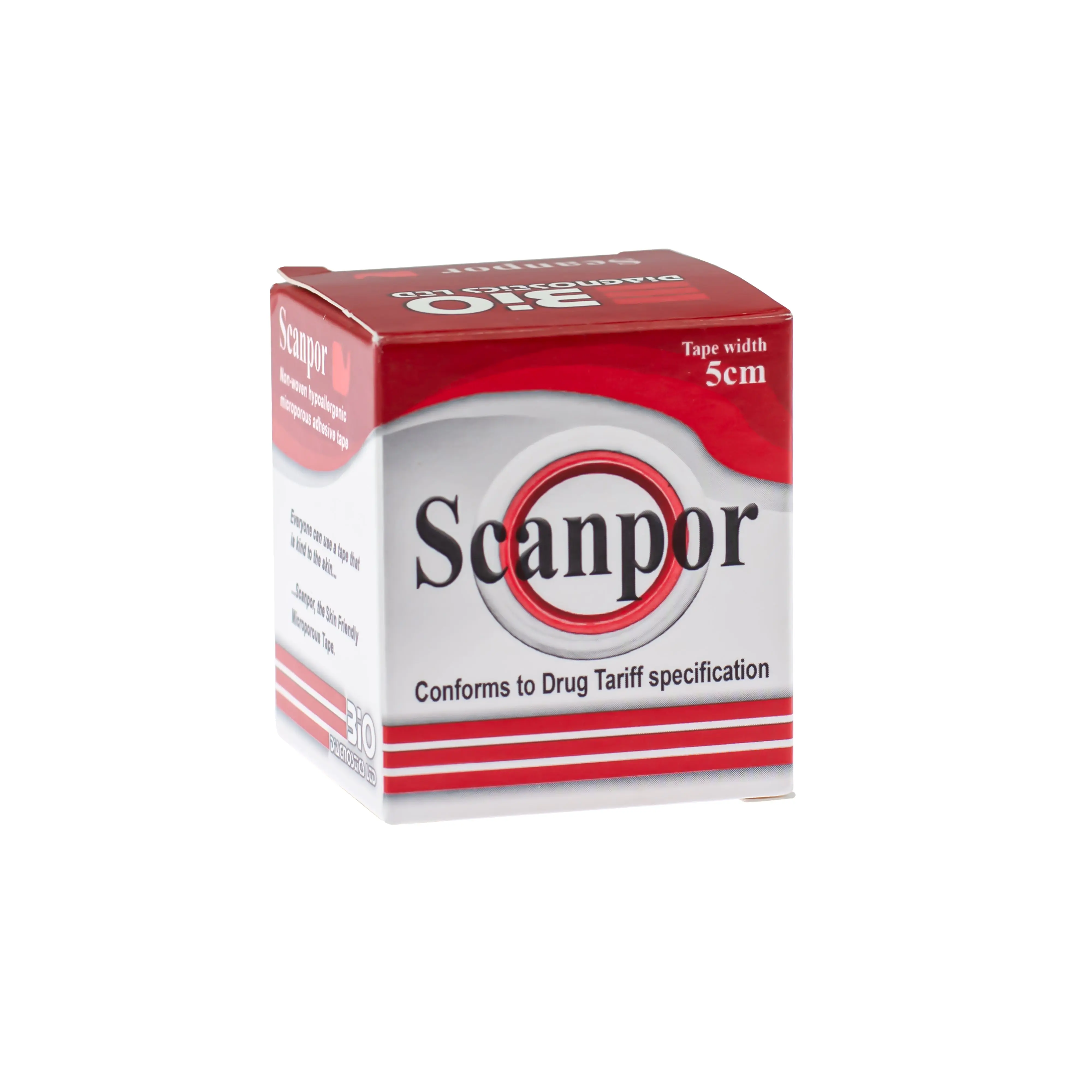 Scanpor Microporous Surgical Tape (5cm x 10m) (x1) - Image 3