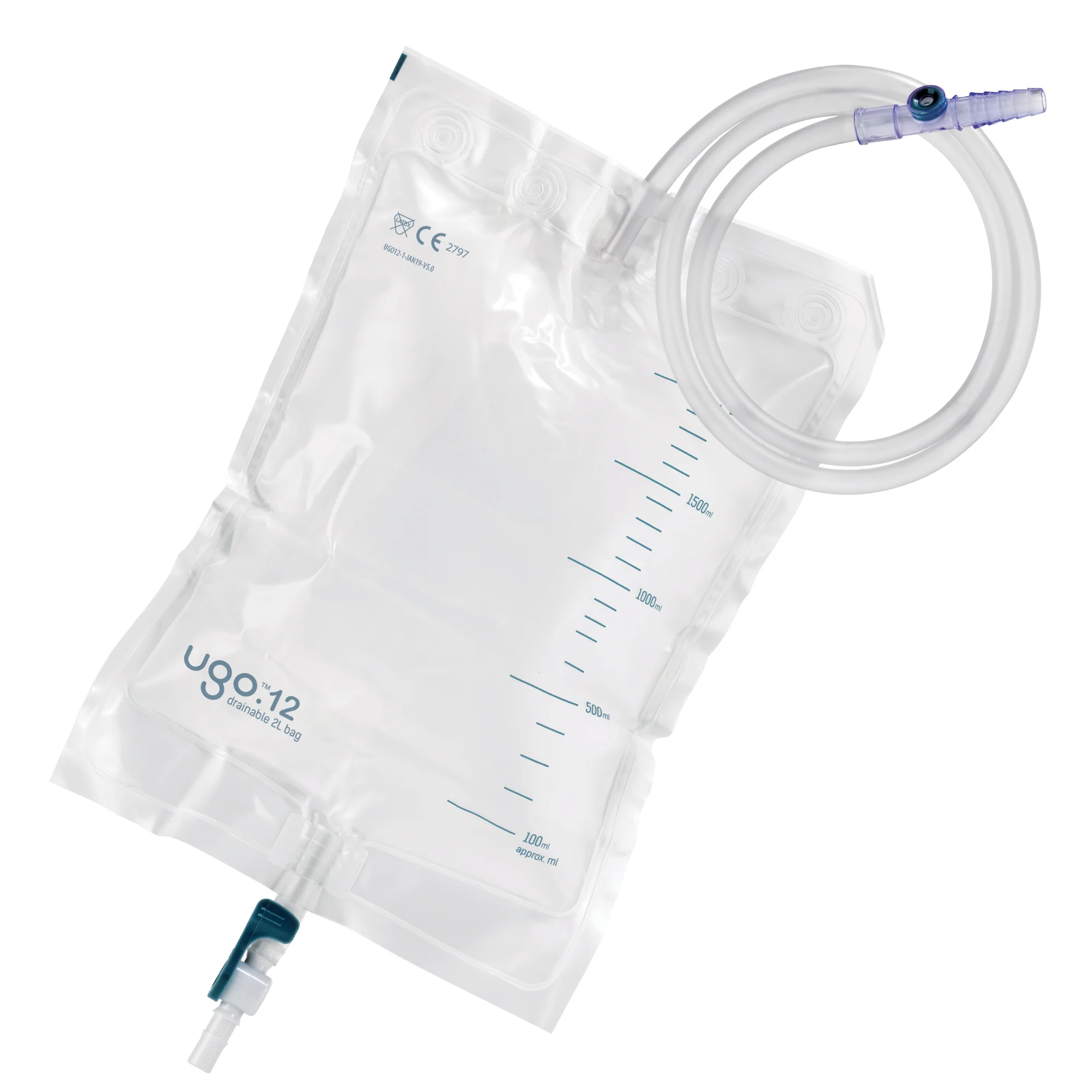 Ugo 2L Drainage Bags - Urine Night Bags (x10) - Image 3
