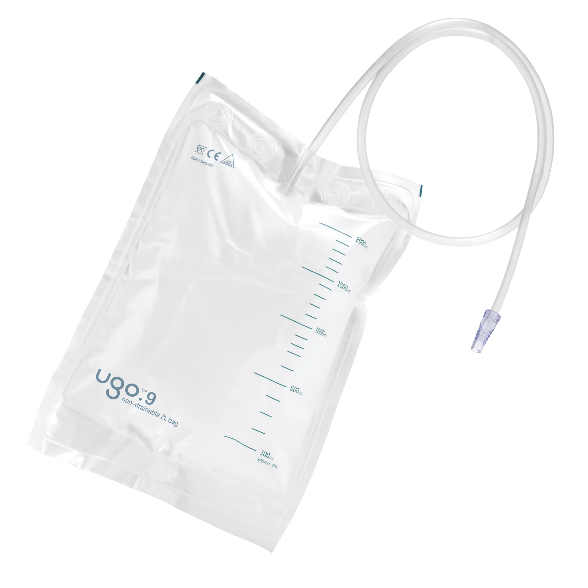 Ugo 2L Drainage Bags - Urine Night Bags (x10) - Image 5