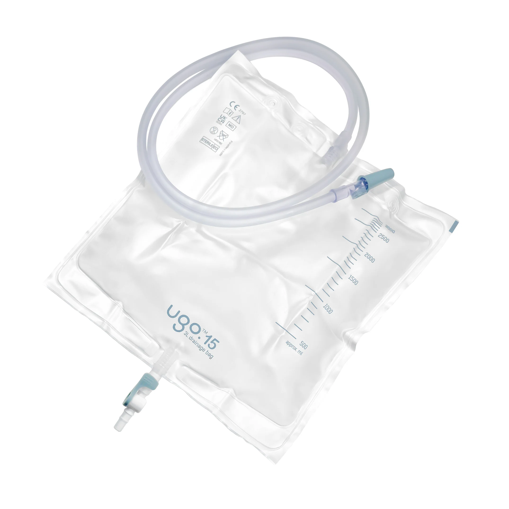 Ugo 3L Drainage Bags - Urine Night Bags (x10)