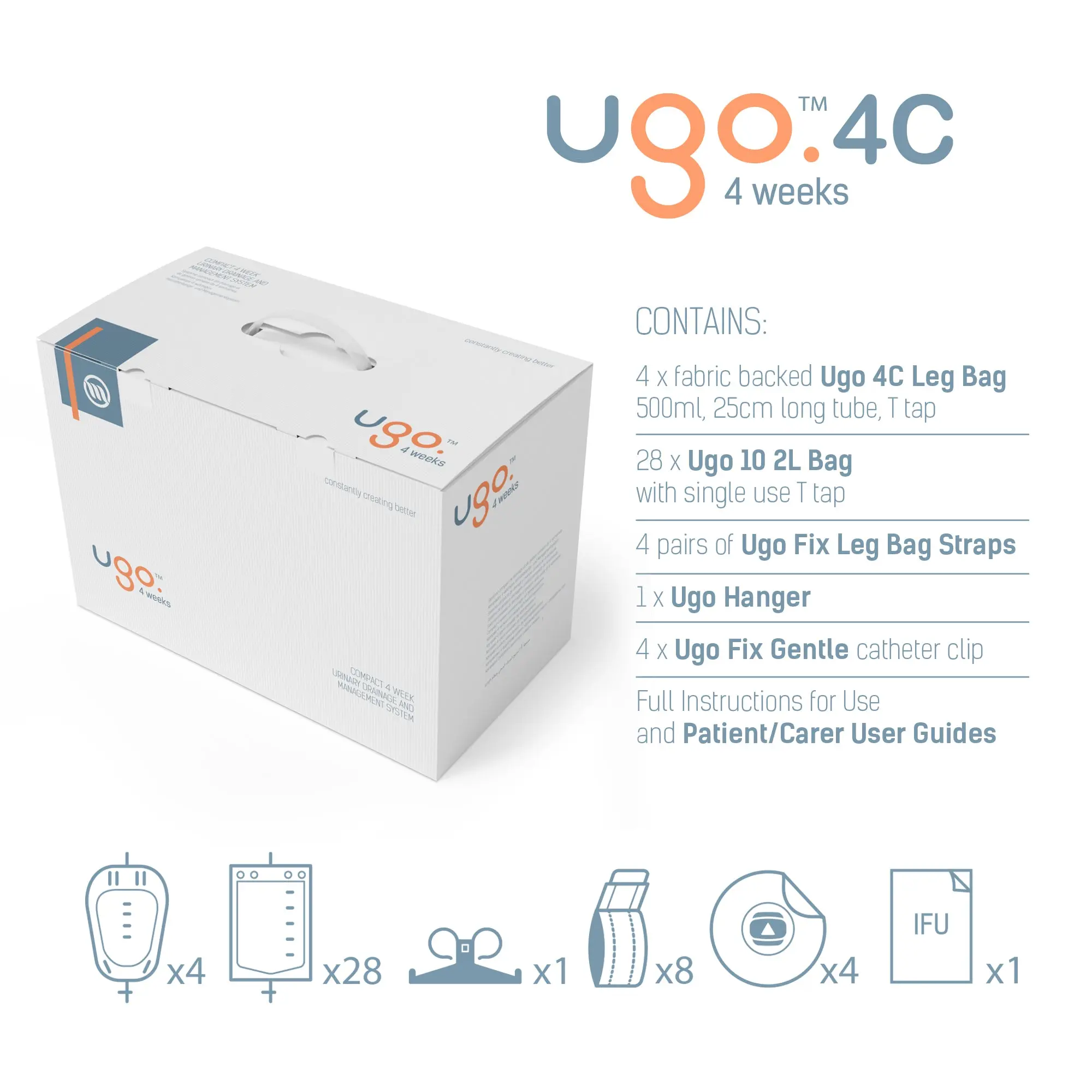 Ugo 4 Weeks - 1 Month of Urology Supplies (x41 Items) - Image 6