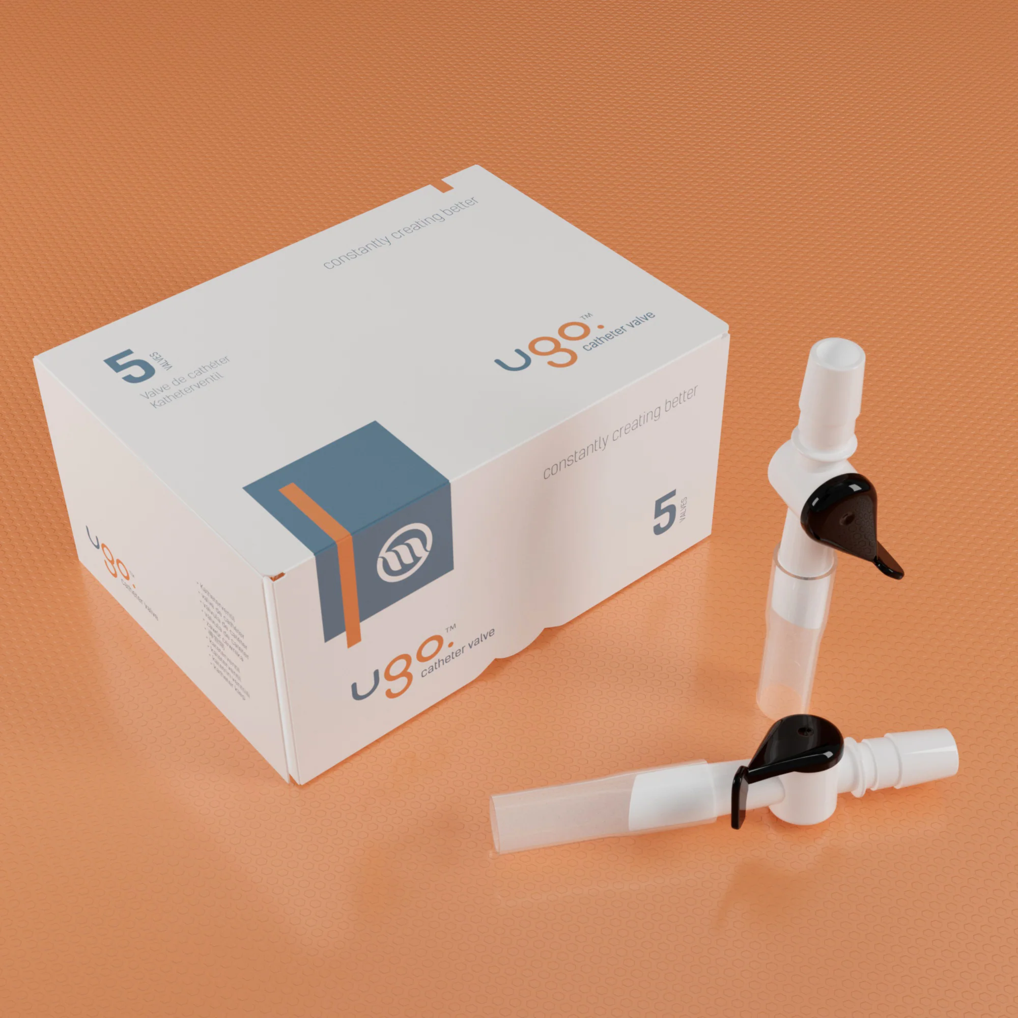 Ugo Catheter Valves - Urine Drainage Catheter Valves (x5) - Image 3