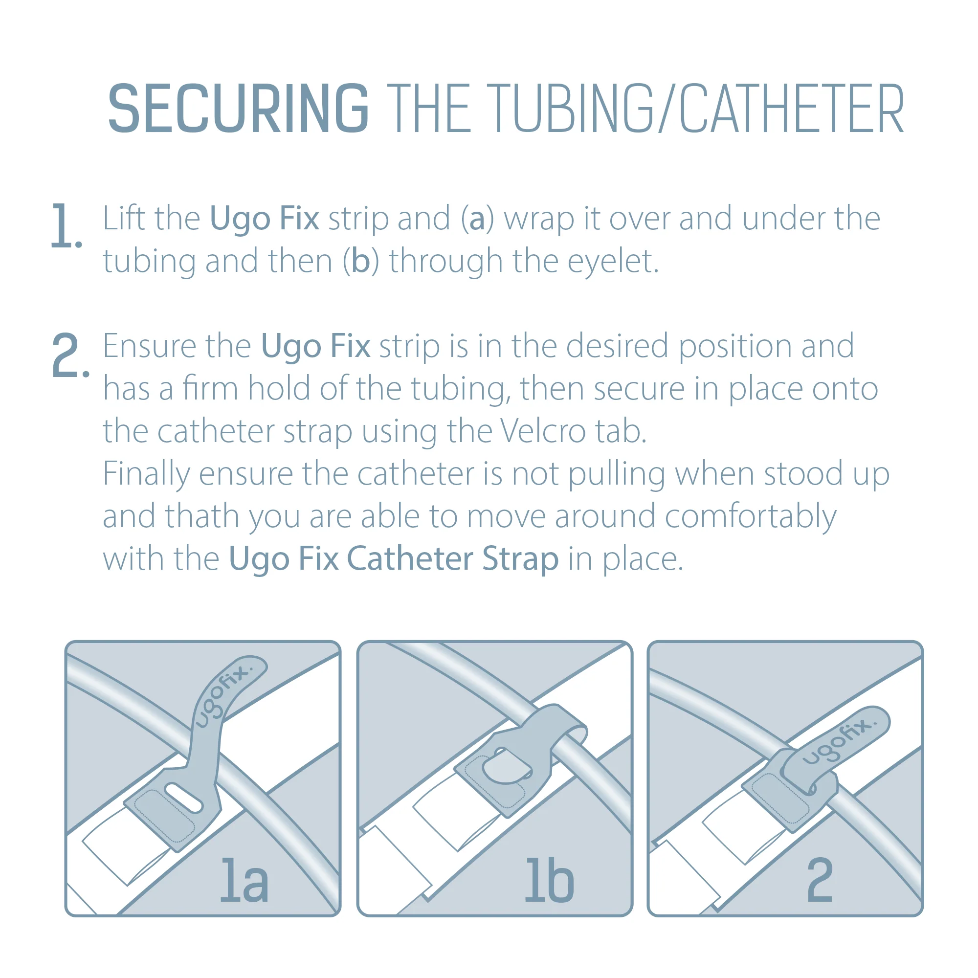 Ugo Fix Catheter Strap – Catheter Securement Strap (x5) - Image 6