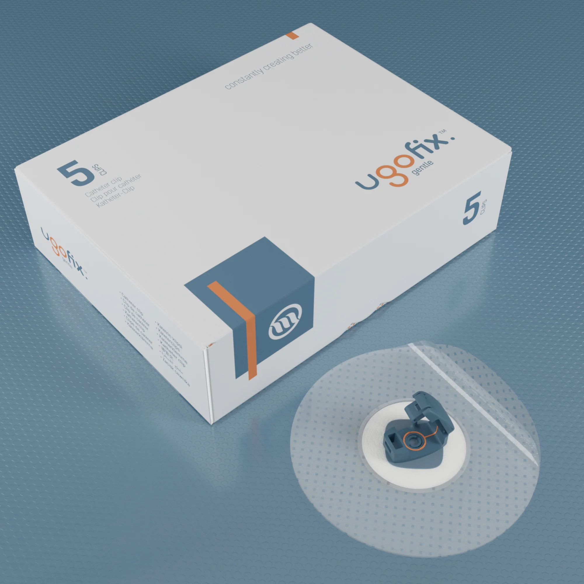 Ugo Fix Gentle - Catheter Securement Clip (x5) - Image 4