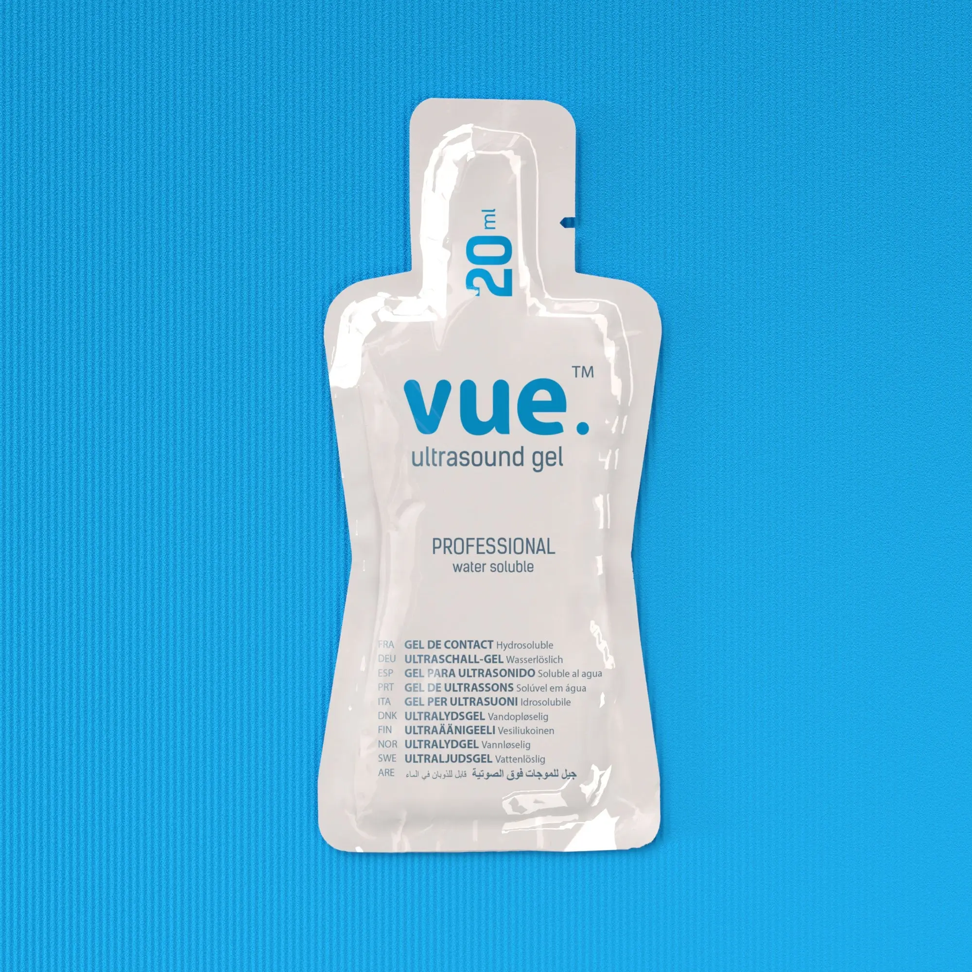 Vue Ultrasound Gel - Clear Conductive Transmission Gel (Sachets) (x30) - Image 5